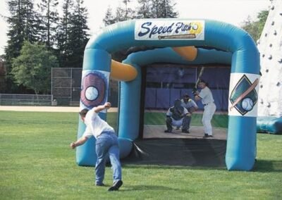 Sports Speed Cage (Inflatable w/backdrop):